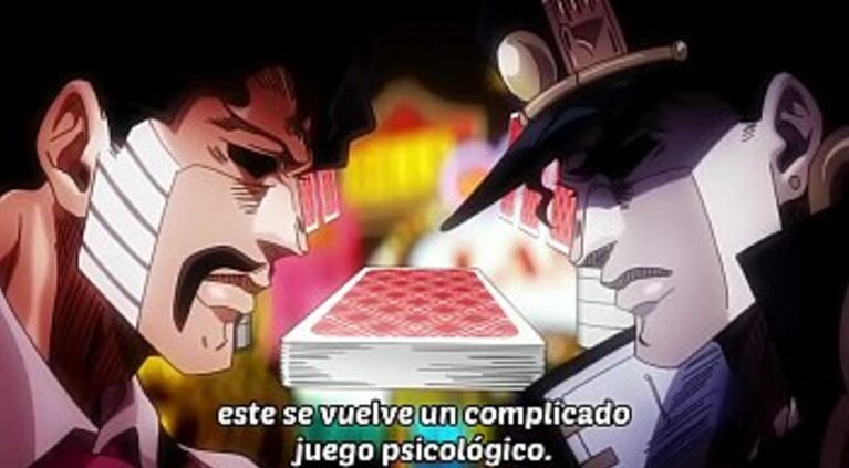 jojo's bizarre adventure stardust crusaders Egypt Arc capitulo 11 (sin censura)