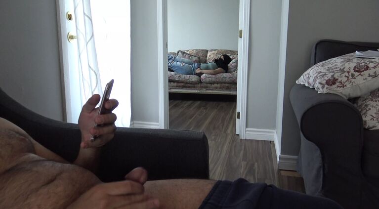 Watching Porn Flashing My Stepsister In A Hijab