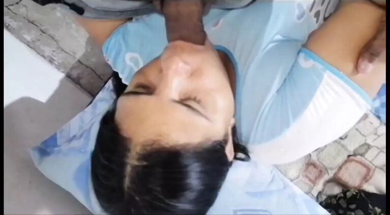 My husband's stepbrother fucks me while the cuckold rests. Then he fucks me with his stepbrother's cum. How delicious they left