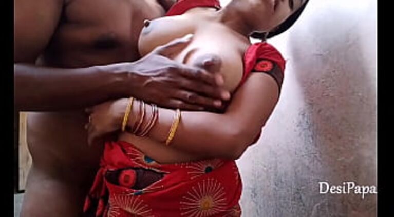 Desi Village Wife Hot Standing Sex With Her Indian Devar - Full Hindi