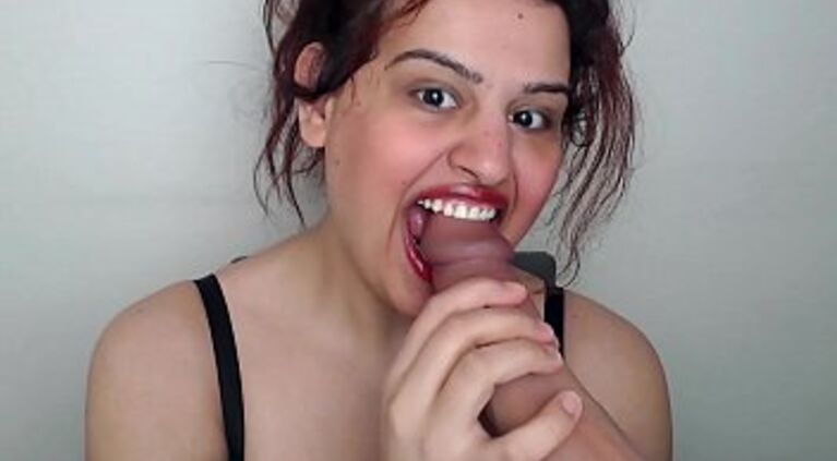 The Best Swallow I have Ever Seen - Teen Deepthroat Huge Cock and Facials.