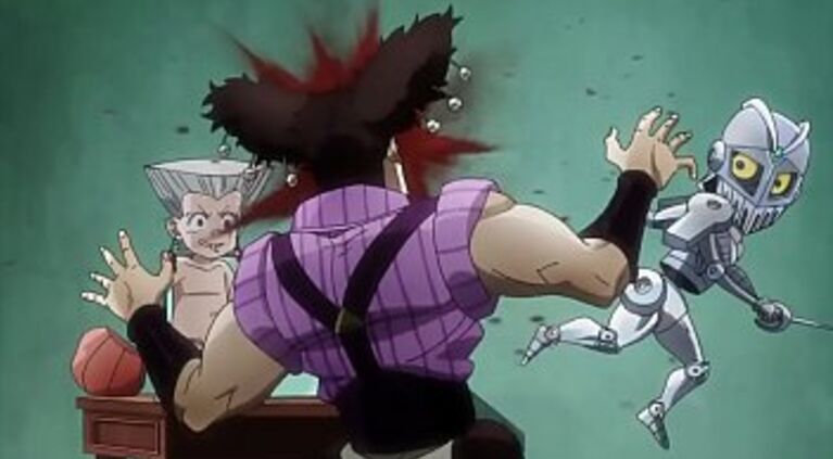 jojo's bizarre adventure stardust crusaders Egypt Arc chapter 9 (without censorship)