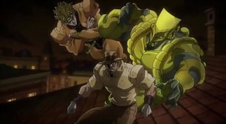jojo's bizarre adventure stardust crusaders Egypt Arc capitulo 22 (sin censura)